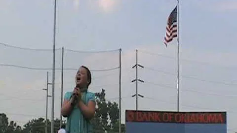 Elizabeth Goins at the Tulsa Drillers