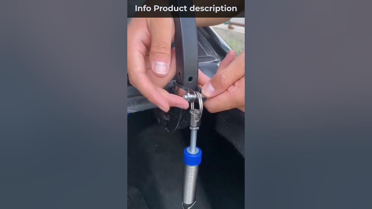 How to install trunk springs? Auto Trunk Automatic Lifting Spring