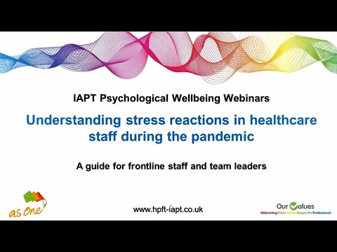 Understanding stress reactions in healthcare staff following the pandemic