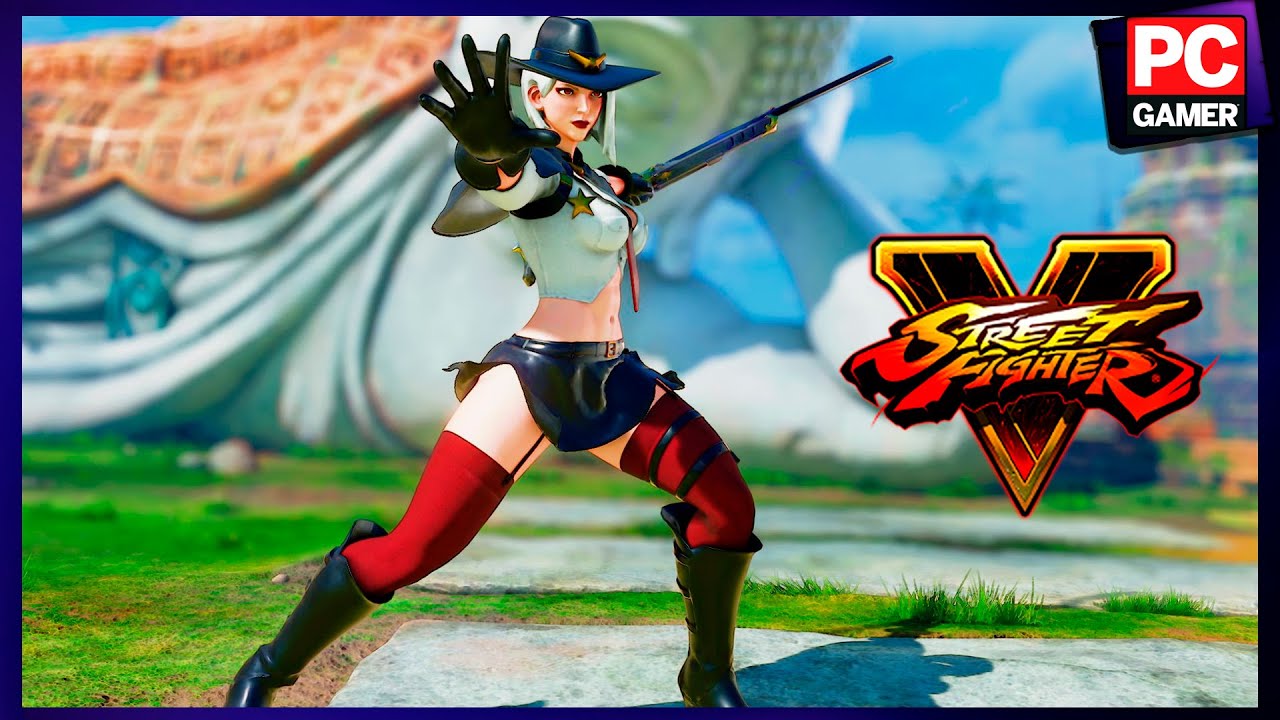 Street Fighter V PC mods - Ashe (Overwatch) by The Jamk