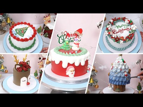 Cch  Trang Tr Nhng Chic Bnh Mng Ging Sinh Vui V  How To Make Beautiful Christmas Cake