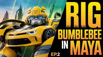 Rig Bumblebee in Maya – Full Transformer Rigging Tutorial from Scratch (Ep 2)