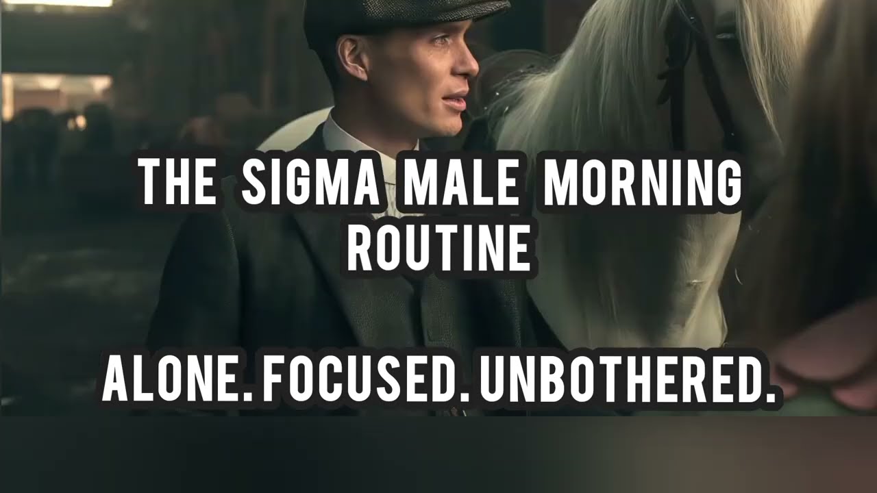 The Morning Routine That Makes Sigma Males UNSTOPPABLE 💯 