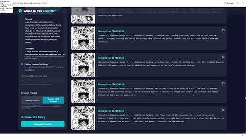 App chuyển thể Truyện Tranh thành Prompt video veo3 | Chạm Kiến Thức 360