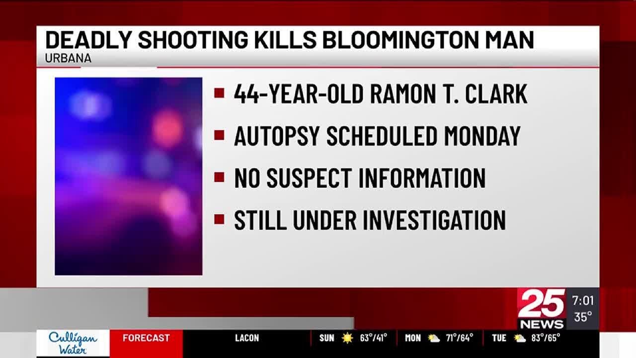 Bloomington man identified as victim of deadly shooting in Urbana - YouTube