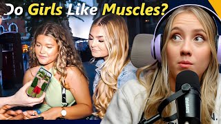Asking GIRLS If They Prefer Muscles or No Muscles?