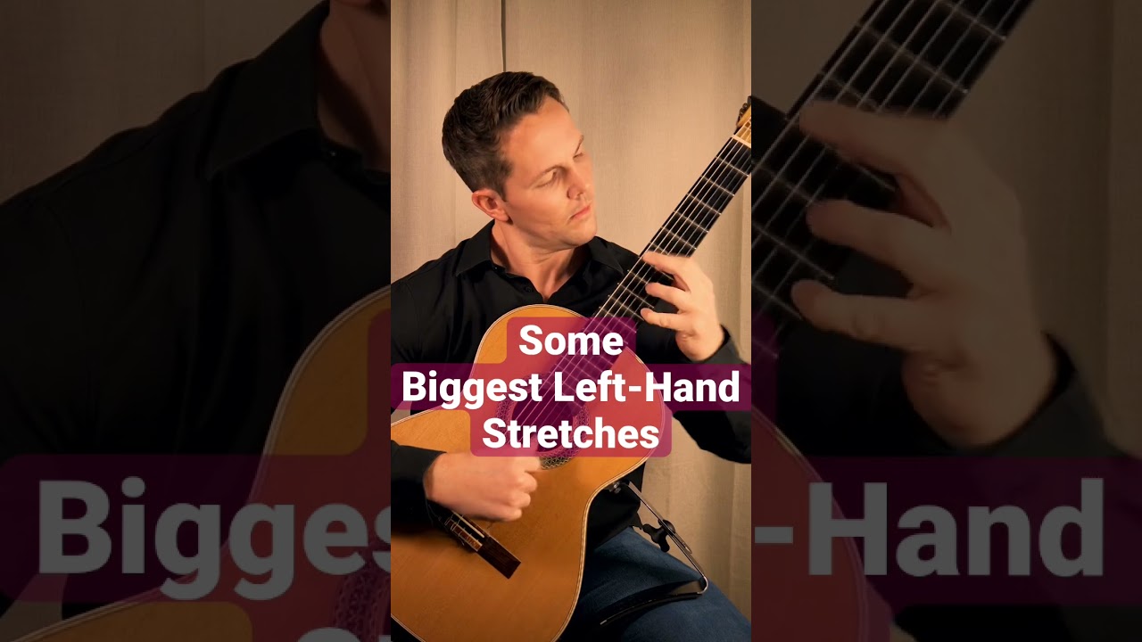 Giant left-hand stretches in Un Sueno en La Floresta 