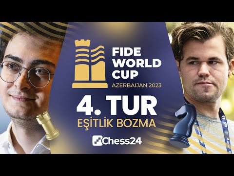 Vahap Şanal Ve Magnus Carlsen&#39;in Kader Maçları! | FIDE Dünya Kupası 2023 | 12. Gün