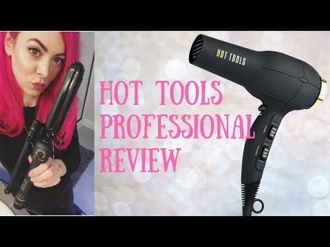 Hot Tools Professional blow dryer and curler review