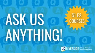 Ask Us Anything! S1 E2: Courses
