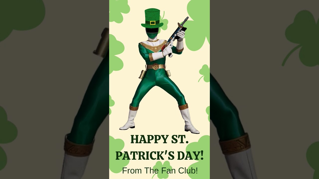 Happy Saint Patrick's Day from The Fan Club! ☘️⚡ 