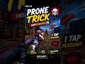 😱 Free Fire Prone Trick 😈 Enemy Confused! 1 Tap Headshot 💥#ffviral #shorts #ytshorts #gamingtricks
