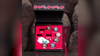SalesOne Studios: Naruto Akatsuki Ten Clans Ring Set (GameStop Exclusive)
