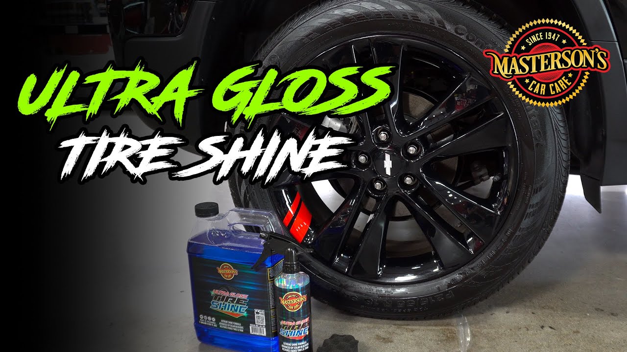 ExoForma PermaShine Tire Coating & Dressing Extreme High Shine & Durability  NEW