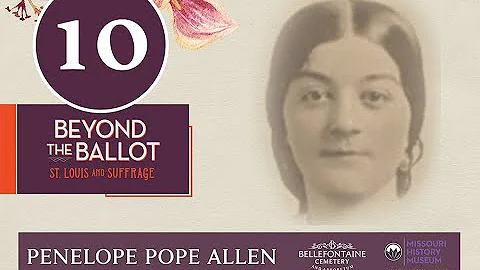 Penelope Pope Allen, Bellefontaine Cemetery and Ar...