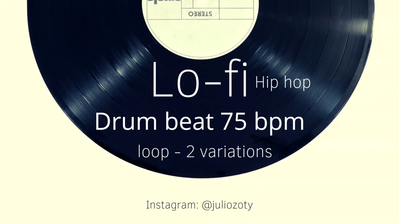 lofi hip hop - drum beat bpm - a/b - YouTube