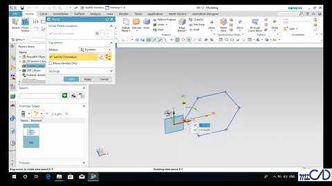 NX12 Tutorial - Thiết Kế Và Lắp Ráp - 9 3  Su dung doi tuong 2D