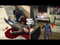 What Happens If You Visit Michael's Body After His Fall in GTA 5? (Michael's Secret Room Unlocked)