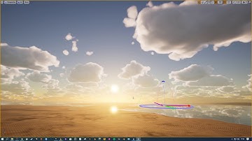Volumetric Clouds Unreal Engine 4 test.