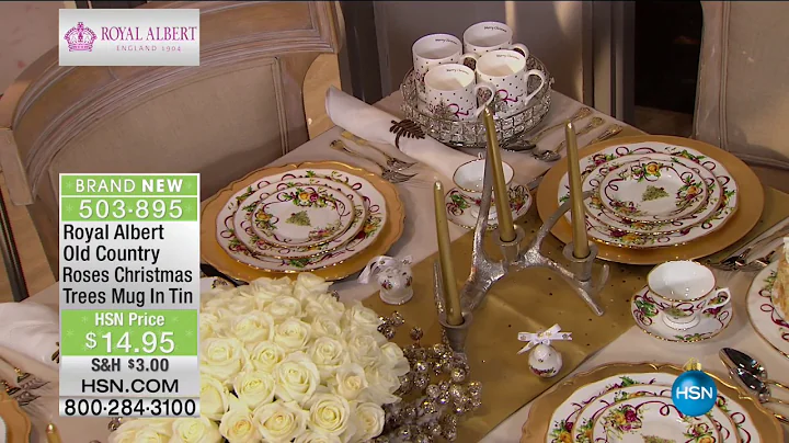 HSN | Deck the Halls featuring Royal Albert 11.02....