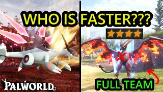 WHAT PAL IS ACTUALLY THE FASTEST??? JETRAGON VS EIDROLON TRUE SPEED TEST Palworld 1.0
