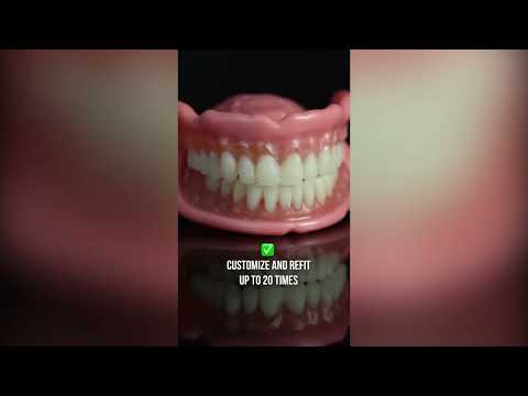 Easy Denture- Dental Lab Direct#dentures #noteeth