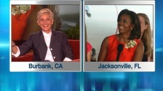 Sneak Peek: Ellen and Michelle Obama Reunite