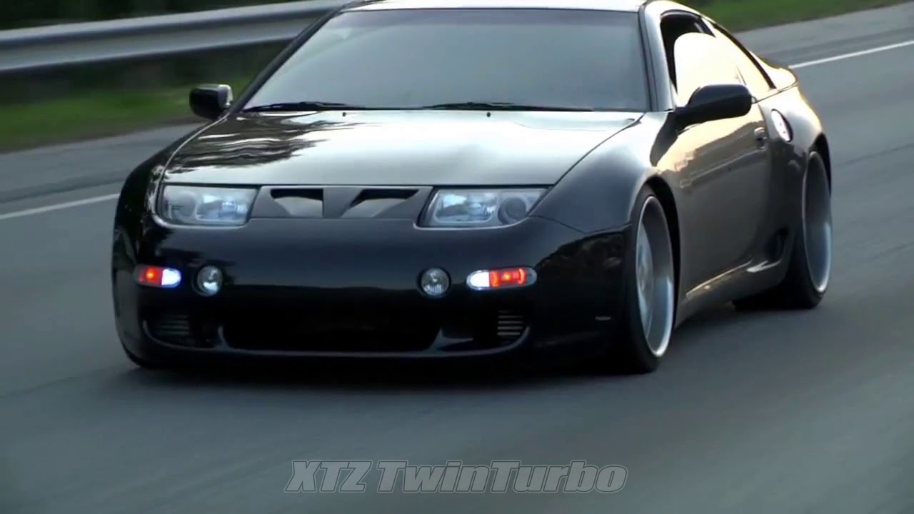 300ZX rolling loop - YouTube