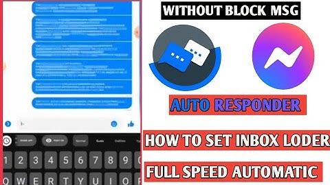 Auto responder Facebook messenger | Full setup 2023 | Fb chat mai kese loder lagaye speed loder 2023