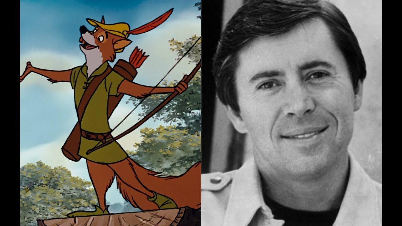 Robin Hood (1973) Voice Actors Cast and Characters [Disney's Robin Hood] 