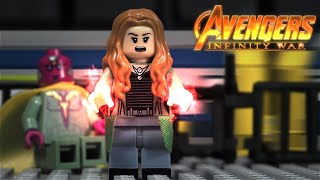 LEGO WandaVision VS Black Order Avengers Infinity War Scotland Battle Part 2 Stop Motion Animation