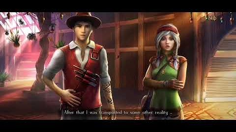 Darkness and Flame 4. Enemy in Reflection complete walkthrough. Hanging city