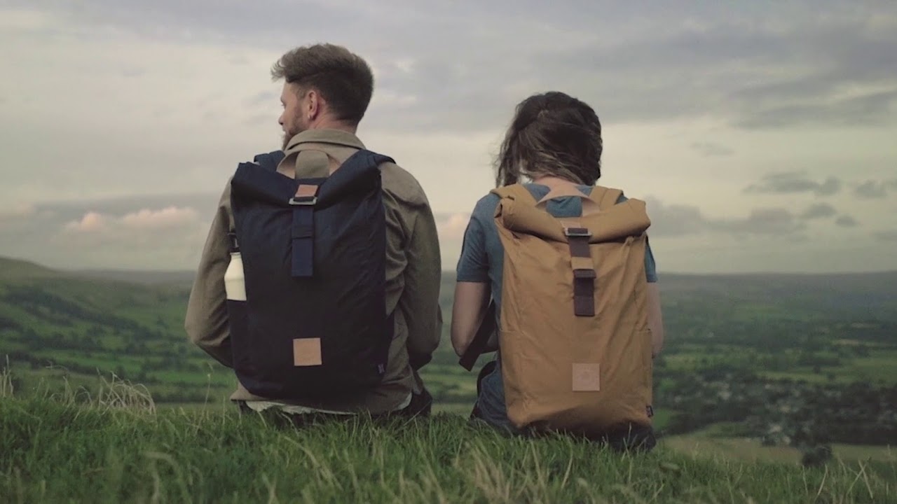 The Level Collective | Winnats Rolltop | Hiking Rucksack | Forest