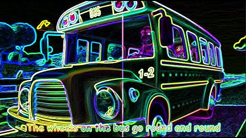 Wheels on the Bus 120 Seconds Several Versions Music Remix | Crocomix Kids TV