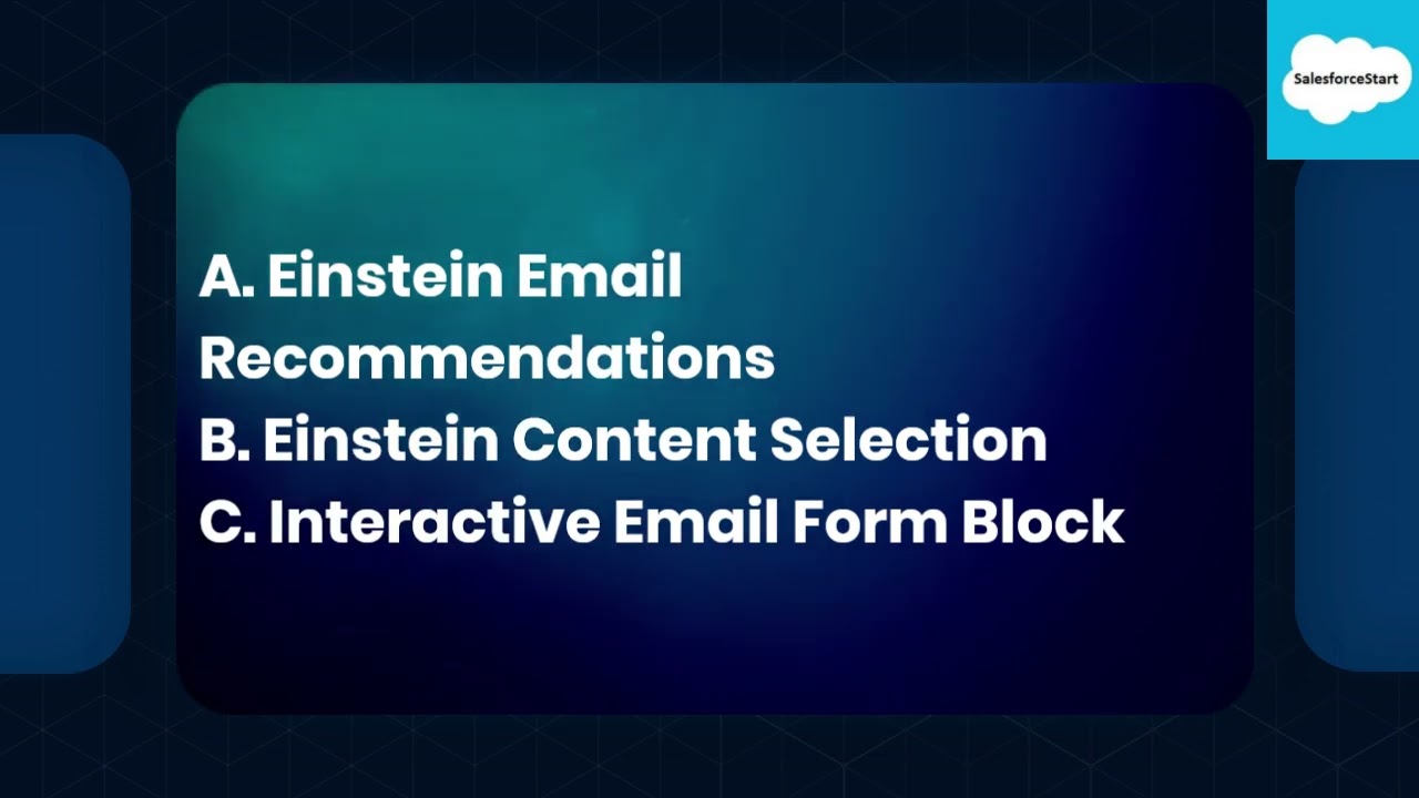 Salesforce Marketing cloud administrator certification dumps9