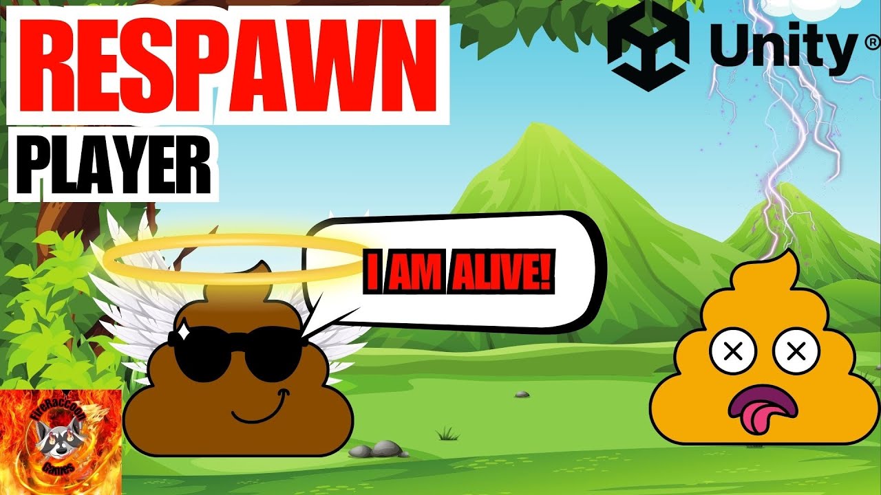 Respawn Player in Unity Software (Unity Tutorial)
