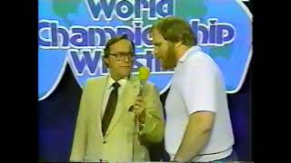 Ric Flair vs Tony Atlas. Georgia 1983