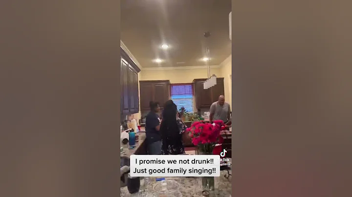 Having fun singing with my family!!!