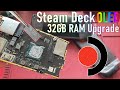 Steam Deck OLED 32GB RAM Upgrade