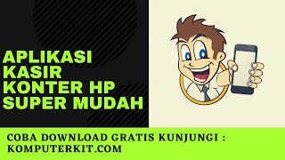 Aplikasi Kasir Konter HP + Pulsa Gratis !! screenshot 4