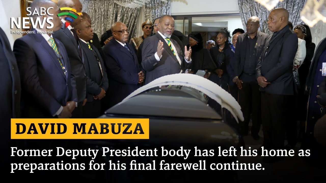 David Mabuza | Body leaves home