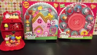 Lalaloopsy Tinies Curl's House & Rosy's Pet Hospital | Toy Unboxing & Review