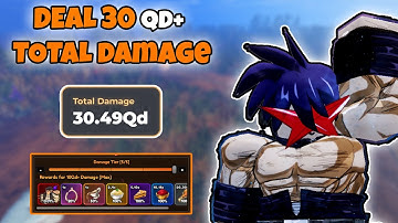 How to deal 10Qd+ Damage in Stuffing Showdown (SOLO) in Anime last Stand Roblox