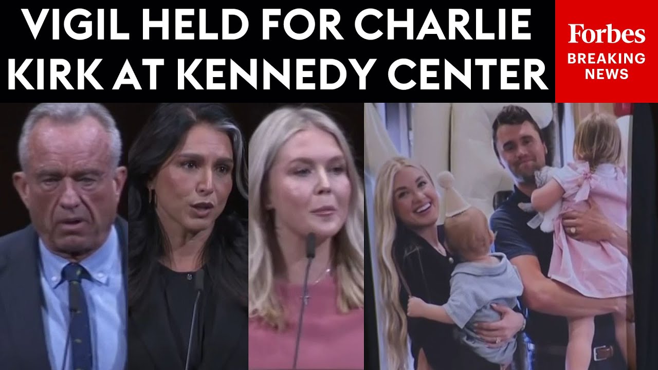 RFK Jr., Karoline Leavitt, Tulsi Gabbard, And More Honor Charlie Kirk At Kennedy Center Memorial