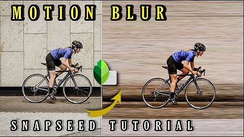 How to create motion blur | create motion blur in snapseed | snapseed motion blur | Photo editing