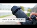 Tamron 18-400 mm Di II VC HLD | 22-fach Superzoom-Objektiv im Test [Deutsch]