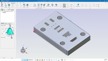 Fikus ST: How to use Select Assistance for 3D Surface Parts in Wire EDM.