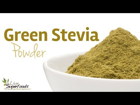 All About Raw Green Stevia Powder - LiveSuperFoods.com