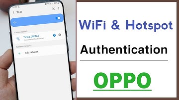 WiFi Hotspot Authentication Not Working Problem Solve in OPPO Device