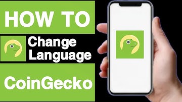 How to change language on coingecko account||Change language on coingecko account||Unique tech 55